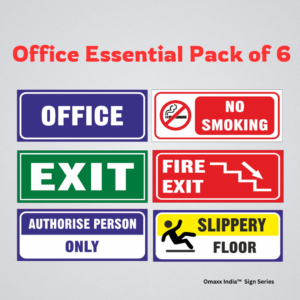 Office essential signage Sticker